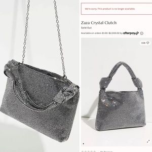 New Free People Zaza Crystal Clutch / Crossbody
